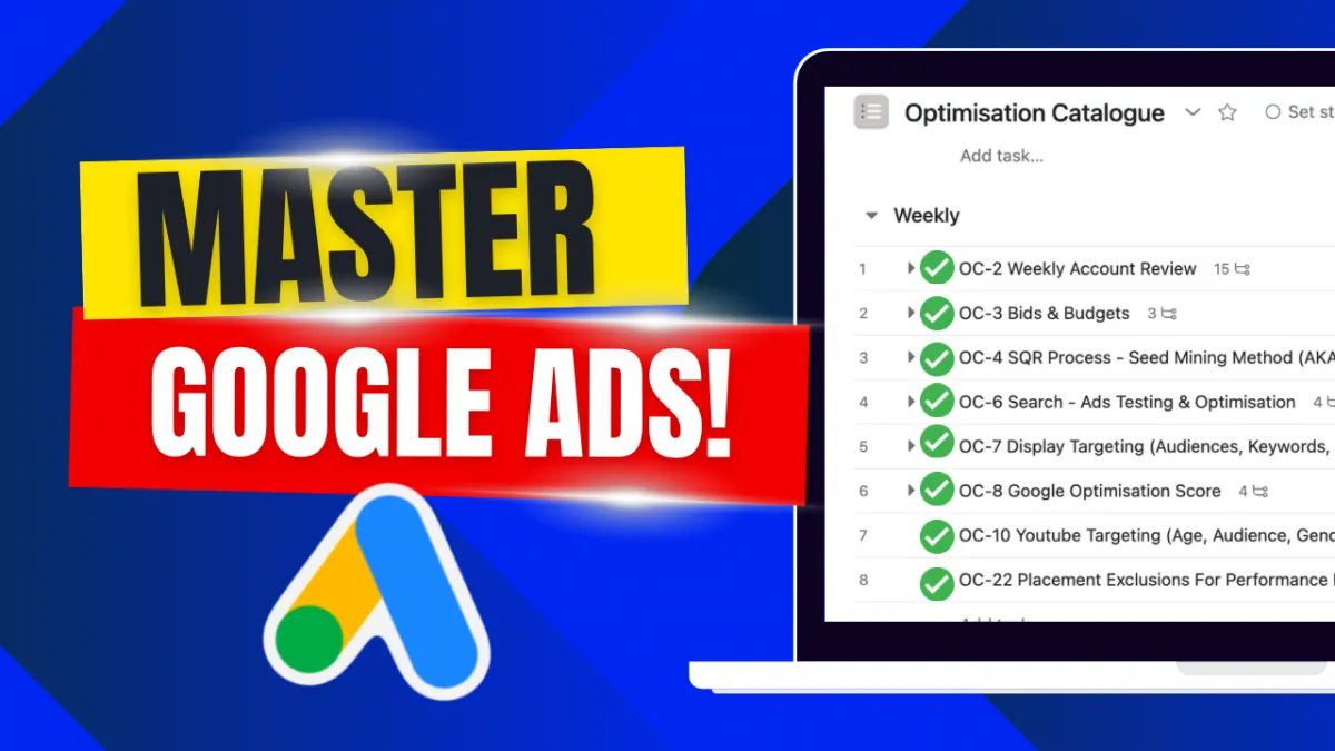 Giving Away Our Google Ads Optimisation Catalogue article cover image