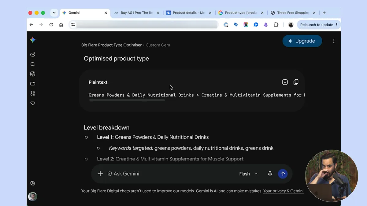 What A Properly Optimised Product Type Looks Like