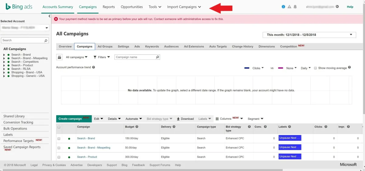 Want 35% more revenue from your Ecommerce PPC Campaign? Import your campaigns to Bing article cover image