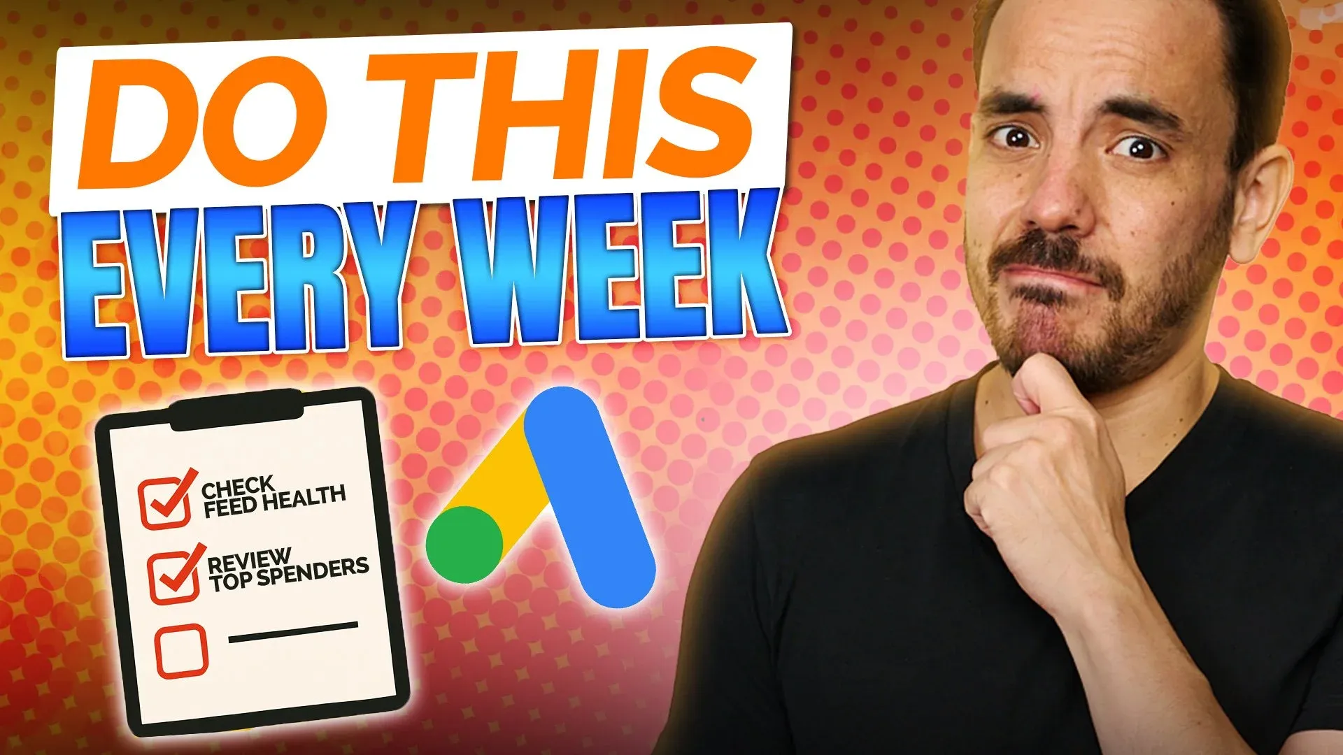 Weekly Google Ads Master View Checklist preview